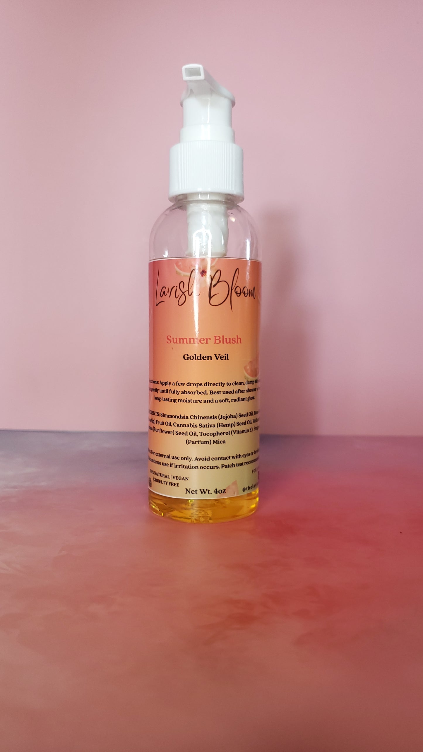 Summer Blush Body Oil
